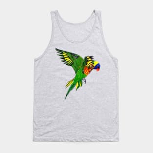 Rainbow Lorikeet Tank Top